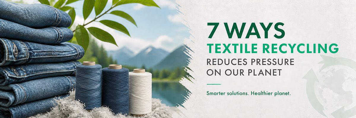 7 Ways Textile Recycling Helps Take Pressure Off Our Planet
